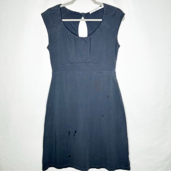 ATHLETA Keyhole Knit Dress Charcoal Grey in Medium - Picture 1 of 5